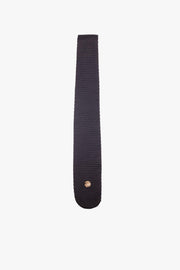 Signature Black Textured Tie